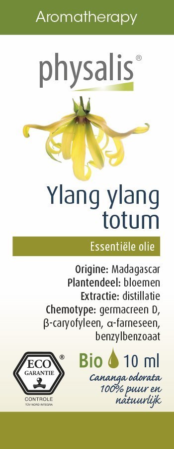 OLEJEK ETERYCZNY YLANG YLANG BIO 10 ml - PHYSALIS PHYSALIS (olejki eteryczne, suplementy)