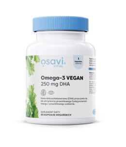 OMEGA-3 VEGAN BEZGLUTENOWA 60 KAPSUŁEK - OSAVI OSAVI (suplementy)