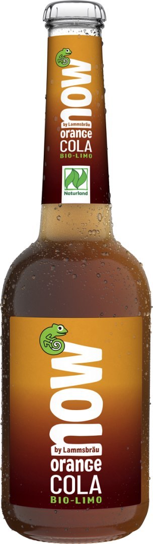 ORANGE COLA (Z GUARANĄ) BIO 330 ml - NOW NOW (napoje orzeźwiające)