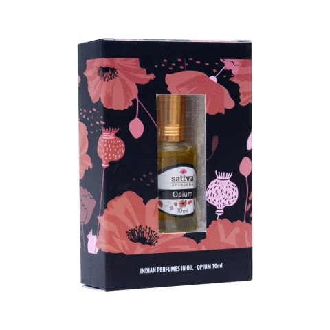 PERFUMY W OLEJKU OPIUM (ROLL-ON) 10 ml - SATTVA (AYURVEDA) SATTVA (kosmetyki ajurwedyjskie, kadzidełka)