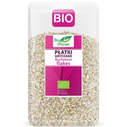 PŁATKI GRYCZANE BIO 600 g - BIO PLANET BIO PLANET - seria RÓŻOWA (płatki, otręby, musli)