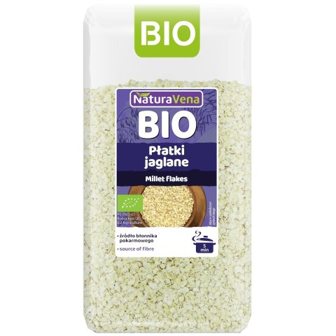PŁATKI JAGLANE BIO 400 g - NATURAVENA NATURAVENA