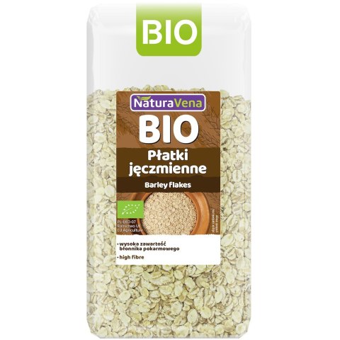 PŁATKI JĘCZMIENNE BIO 300 g - NATURAVENA NATURAVENA