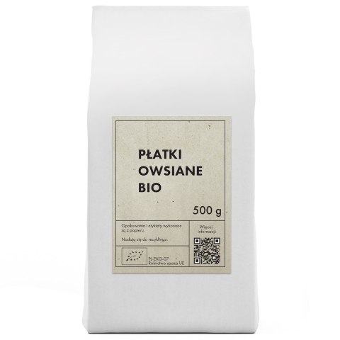 PŁATKI OWSIANE BIO 500 g - THE PLANET THE PLANET (Zakupy przyjazne Ziemi)