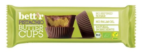PRALINY Z KREMEM PISTACJOWYM BIO (3 x 13 g) 39 g - BETT'R BETT'R (smoothie, kremy, praliny)