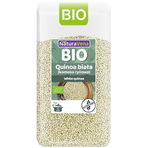 QUINOA BIAŁA (KOMOSA RYŻOWA) BEZGLUTENOWA BIO 450 g - NATURAVENA NATURAVENA