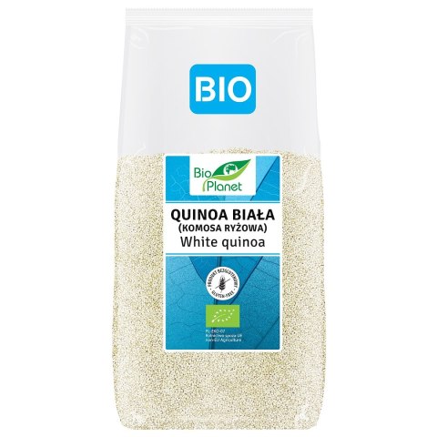 QUINOA BIAŁA (KOMOSA RYŻOWA) BEZGLUTENOWA BIO 500 g - BIO PLANET BIO PLANET - seria NIEBIESKA (ryże, kasze, ziarna)