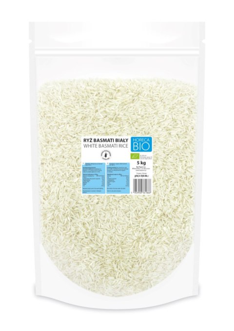 RYŻ BASMATI BIAŁY BEZGLUTENOWY BIO 5 kg - HORECA (BIO PLANET) HORECA BIO - pozostałe