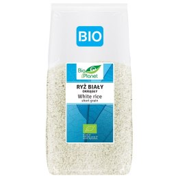 RYŻ BIAŁY OKRĄGŁY BIO 500 g - BIO PLANET BIO PLANET - seria NIEBIESKA (ryże, kasze, ziarna)