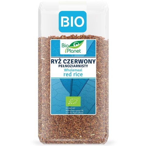 RYŻ CZERWONY PEŁNOZIARNISTY BIO 400 g - BIO PLANET BIO PLANET - seria NIEBIESKA (ryże, kasze, ziarna)