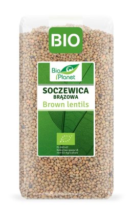 SOCZEWICA BRĄZOWA BIO 500 g - BIO PLANET BIO PLANET - seria ZIELONA (strączkowe)