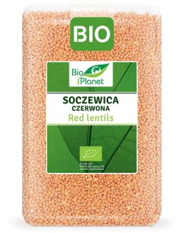 SOCZEWICA CZERWONA BIO 2 kg - BIO PLANET BIO PLANET - seria ZIELONA (strączkowe)