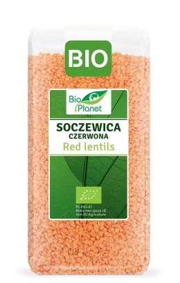 SOCZEWICA CZERWONA BIO 400 g - BIO PLANET BIO PLANET - seria ZIELONA (strączkowe)