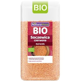 SOCZEWICA CZERWONA BIO 400 g - NATURAVENA NATURAVENA