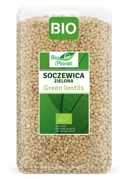 SOCZEWICA ZIELONA BIO 1 kg - BIO PLANET BIO PLANET - seria ZIELONA (strączkowe)