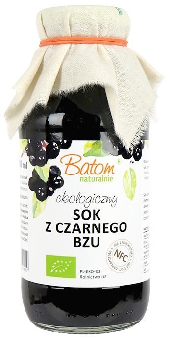SOK Z CZARNEGO BZU NFC BIO 330 ml - BATOM BATOM (oleje, soki, sole kąpielowe)