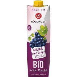 SOK Z CZERWONYCH WINOGRON NFC BIO 1 L - HOLLINGER HOLLINGER (soki, nektary, napoje, syropy)