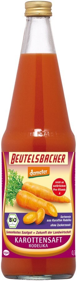 SOK Z MARCHWI RODELIKA DEMETER NFC BIO 700 ml - BEUTELSBACHER BEUTELSBACHER (soki, napoje, ocet jabłkowy)