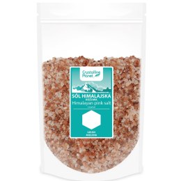 SÓL HIMALAJSKA RÓŻOWA GRUBO MIELONA 1 kg - CRYSTALLINE PLANET CRYSTALLINE PLANET (sole)