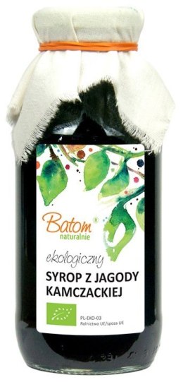 SYROP Z JAGODY KAMCZACKIEJ BIO 330 ml - BATOM BATOM (oleje, soki, sole kąpielowe)