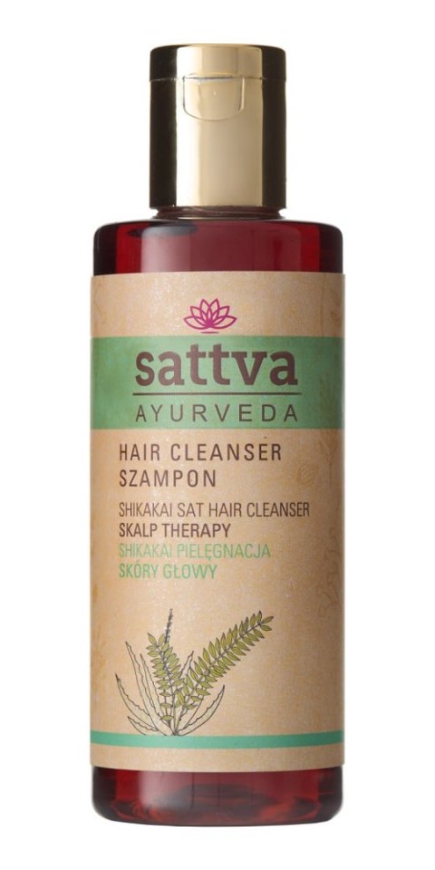 SZAMPON DO WŁOSÓW ZIOŁOWY SHIKAKAI 210 ml - SATTVA (AYURVEDA) SATTVA (kosmetyki ajurwedyjskie, kadzidełka)