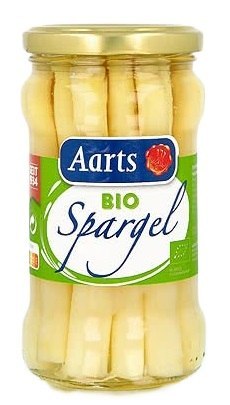 SZPARAGI BIAŁE W ZALEWIE BIO 280 g (160 g) (SŁOIK) - AARTS AARTS (owoce i warzywa w zalewie)