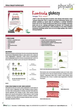 TABLETKI NA KONTROLĘ GLUKOZY 30 szt. - PHYSALIS PHYSALIS (olejki eteryczne, suplementy)
