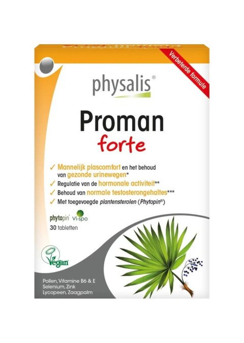 TABLETKI NA UKŁAD MOCZOWY (PROMAN FORTE) 30 szt. - PHYSALIS PHYSALIS (olejki eteryczne, suplementy)