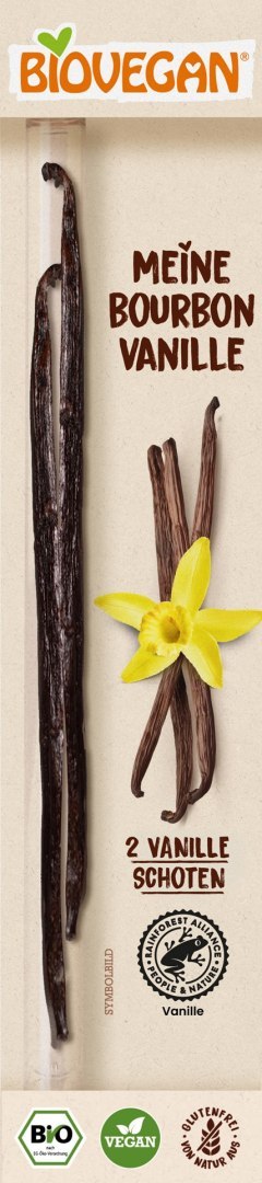 WANILIA BOURBON LASKA BEZGLUTENOWA BIO (2 szt.) - BIOVEGAN BIOVEGAN (dodatki do wypieków, drożdże)