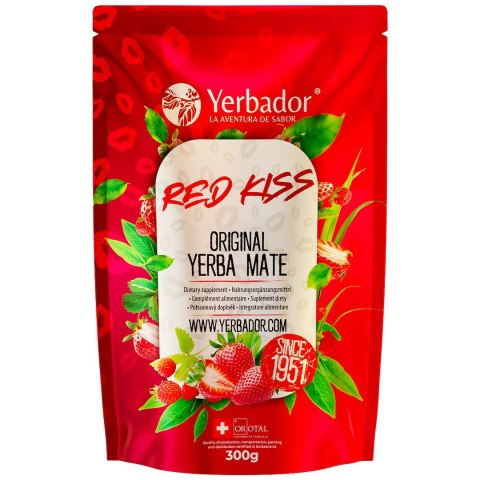 YERBA MATE RED KISS 300 g - YERBADOR YERBADOR (yerba mate)