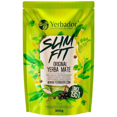 YERBA MATE SLIM FIT 300 g - YERBADOR YERBADOR (yerba mate)
