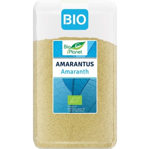 AMARANTUS BIO 1 kg - BIO PLANET BIO PLANET - seria NIEBIESKA (ryże, kasze, ziarna)