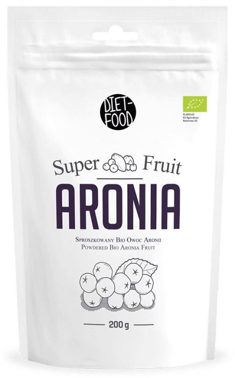 ARONIA SPROSZKOWANA BIO 200 g - DIET-FOOD DIET-FOOD