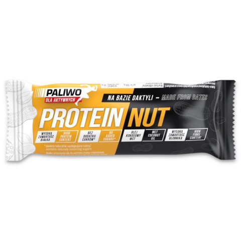 BATON PROTEINOWY ORZECHOWY Z OLEJEM MCT 50 g - PALIWO DLA AKTYWNYCH PALIWO DLA AKTYWNYCH (batony, kremy orzechowe)
