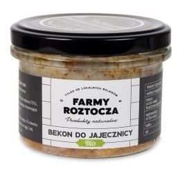 BEKON DO JAJECZNICY BIO 180 g (SŁOIK) - FARMY ROZTOCZA FARMY ROZTOCZA (Z PÓŁKI, w tym weki)