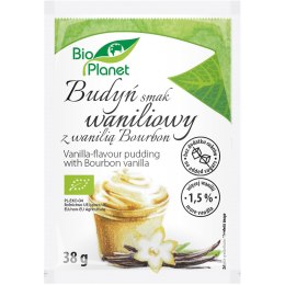 BUDYŃ O SMAKU WANILIOWYM Z WANILIĄ BOURBON BIO 38 g - BIO PLANET BIO PLANET - seria INNE