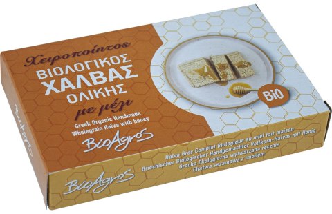 CHAŁWA MIODOWA BIO 200 g - BIOAGROS BIOAGROS (greckie produkty spożywcze)