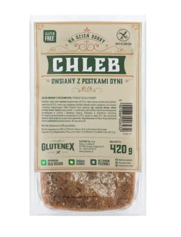CHLEB OWSIANY Z PESTKAMI DYNI BEZGLUTENOWY 420 g - GLUTENEX GLUTENEX (chleby, ciastka, makarony)