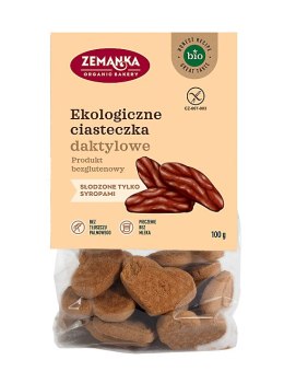 CIASTKA DAKTYLOWE BEZGLUTENOWE BIO 100 g - ZEMANKA ZEMANKA (ciastka, krakersy)
