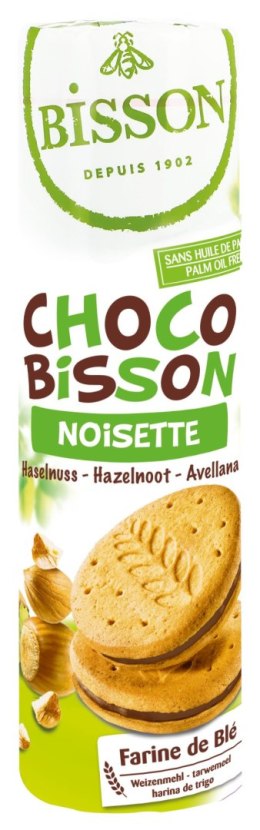 CIASTKA MARKIZY Z KREMEM ORZECHOWYM BIO 300 g - BISSON BISSON (ciastka, herbatniki)