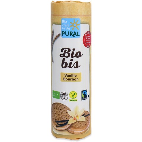 CIASTKA MARKIZY Z KREMEM WANILIOWYM FAIR TRADE BIO 320 g - PURAL (BIO BIS) PURAL (ciastka)
