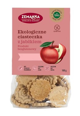 CIASTKA Z JABŁKIEM BEZGLUTENOWE BIO 100 g - ZEMANKA ZEMANKA (ciastka, krakersy)
