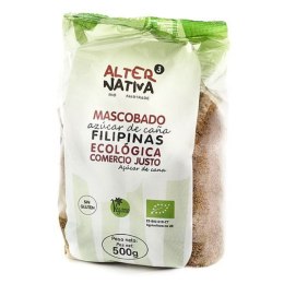CUKIER TRZCINOWY MASCOBADO BEZGLUTENOWY BIO 500 g - ALTERNATIVA3 ALTERNATIVA3 (kawy, lizaki, cukier, kakao)