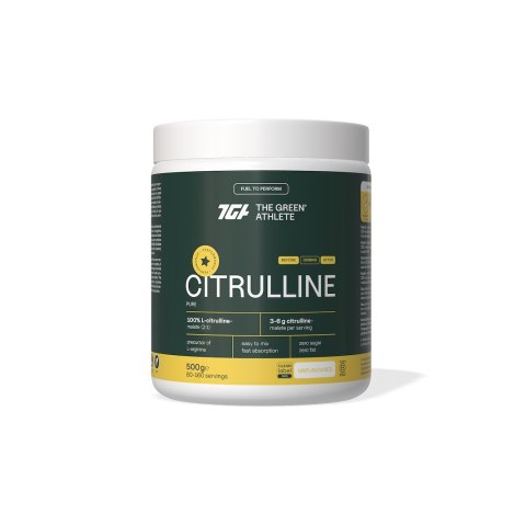 CYTRULINA BEZGLUTENOWA 500 g - THE GREEN ATHLETE THE GREEN ATHLETE (suplementy)