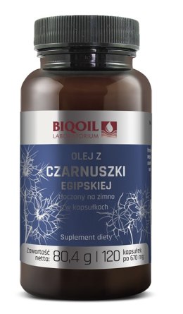 CZARNUSZKA (500 mg) 120 KAPSUŁEK - BIOOIL BIOOIL (oleje)