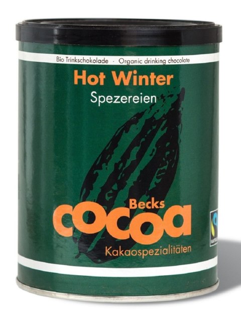 CZEKOLADA DO PICIA HOT WINTER BEZGLUTENOWA BIO 250 g - BECKS COCOA BECKS COCOA (kakao, czekolady do picia na gorąco)
