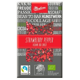 CZEKOLADA GORZKA Z TRUSKAWKAMI I PIEPRZEM FAIR TRADE BIO 30 g - MEYBONA MEYBONA (czekolady)