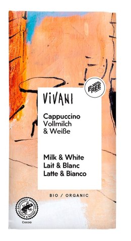 CZEKOLADA O SMAKU CAPPUCCINO BIO 100 g - VIVANI VIVANI (czekolady, batony, kakao instant)