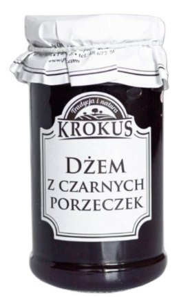 DŻEM Z CZARNYCH PORZECZEK O OBNIŻONEJ ZAWARTOŚCI CUKRU BEZGLUTENOWY 235 g - KROKUS KROKUS (przetwory owocowe i warzywne)