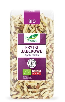 FRYTKI JABŁKOWE BEZGLUTENOWE BIO 100 g - BIO PLANET BIO PLANET - seria FIOLETOWA (owoce suszone)